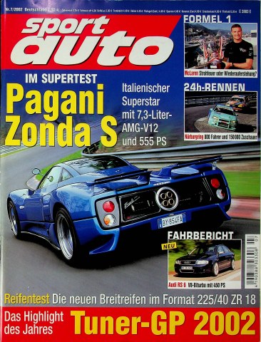 Deckblatt Sport Auto (07/2002)